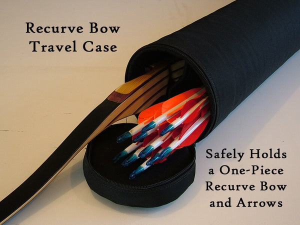 Recurve bow travel case store