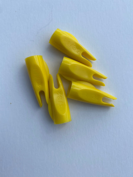 Bohning Nocks Classici Per Frecce – Indice 5/16" O 11/32" – 12 Pezzi Per Montaggio A Colla