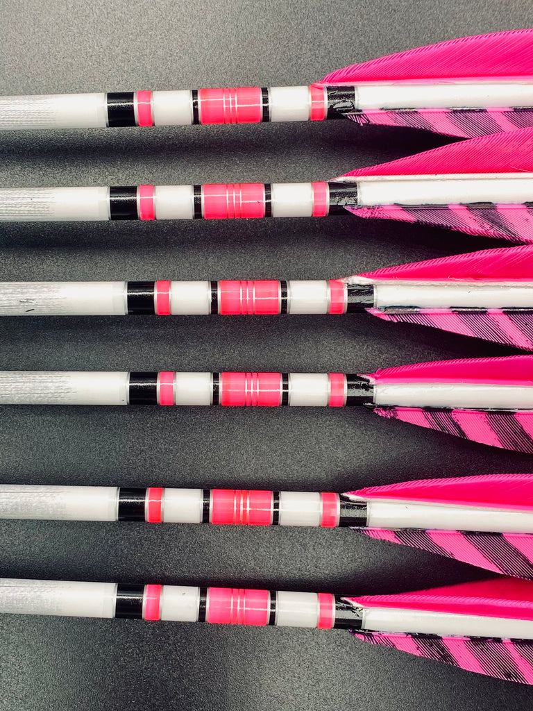 Traditional Barebow Arrows 500 Spine Addictive Archery