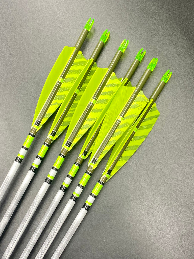 Traditional Barebow Arrows 300 Spine Addictive Archery