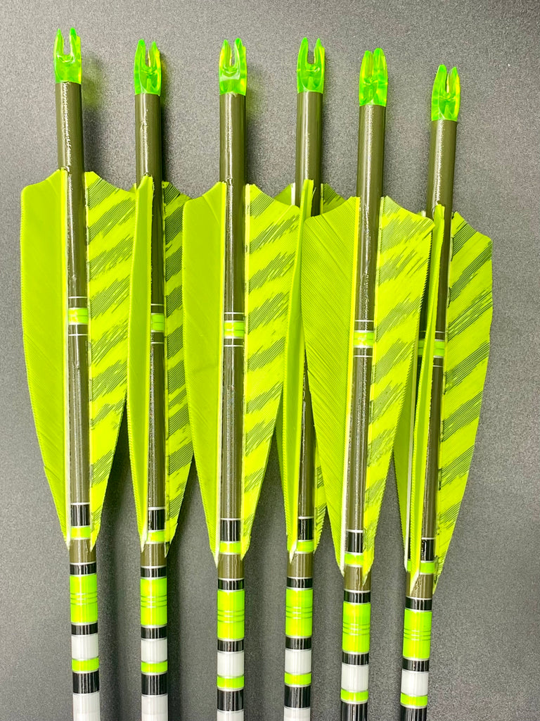 Traditional Barebow Arrows 300 Spine Addictive Archery