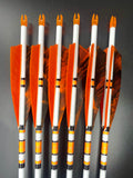 Traditional Barebow Arrows - 400 Spine