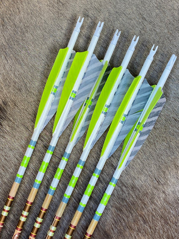 Gold Tip 500 Traditional Classic XT Arrows.