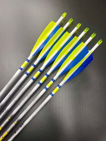 Traditional Barebow Arrows - 340 Spine