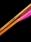 75/80 test arrow pink feather