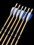 35-40 spine wood arrows