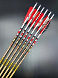 Gold Tip 400 Traditional Classic XT Arrows.