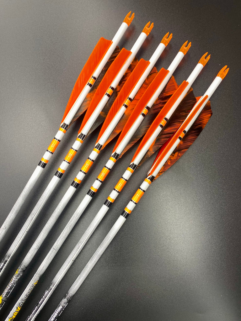 Traditional Barebow Arrows 400 Spine Addictive Archery