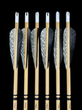 4” parabolic RW feathers