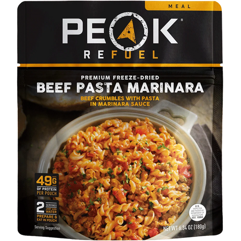Beef Pasta Marinara by Peak Refuel