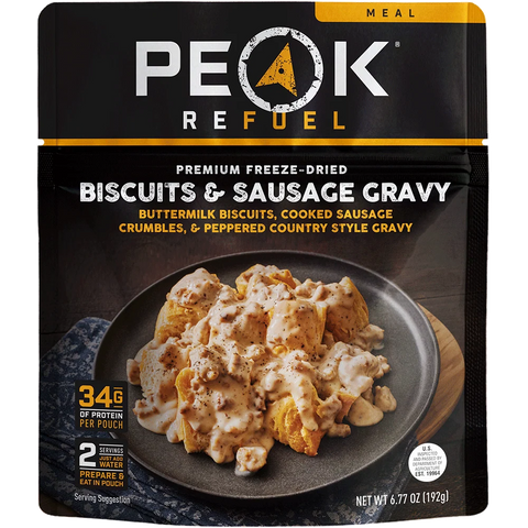 Biscuits & Sausage Gravy by Peak Refuel
