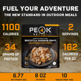 Biscuits & Sausage Gravy by Peak Refuel