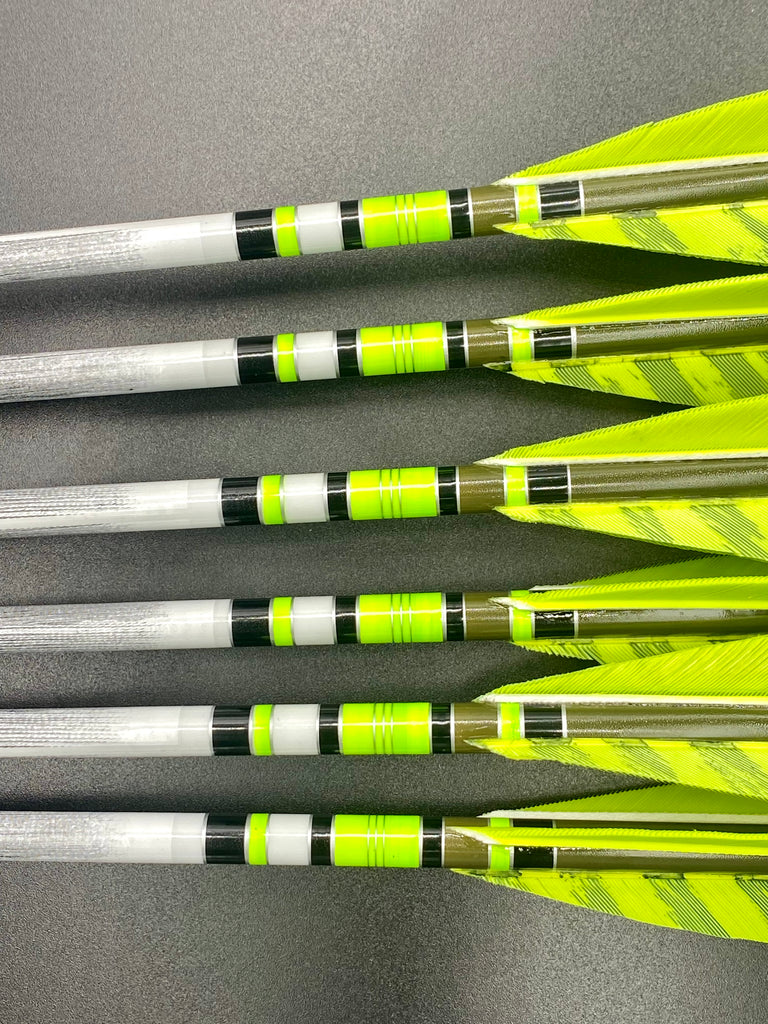 Traditional Barebow Arrows 300 Spine Addictive Archery