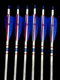 Traditional Barebow Arrows - 300 Spine