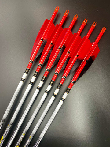 Traditional Barebow Arrows - 260 Spine