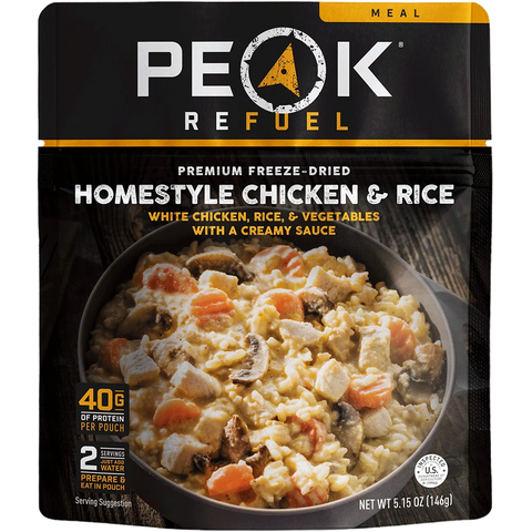 Homestyle Chicken & Rice by Peak Refuel