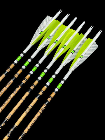 Gold tip traditional arrows
