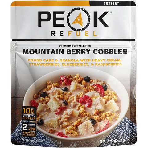 Mountain Berry Cobbler by Peak Refuel