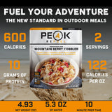 Mountain Berry Cobbler by Peak Refuel