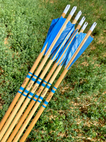 Adult Wood Arrows – Archery Past