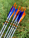 Traditional Barebow Arrows - 340 Spine