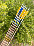 Gold Tip 340 Traditional Classic XT Arrows.
