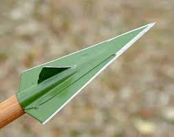 Zwickey Delta 4-Blade Broadheads - 135 Grain Glue-On Hunting Arrow Tips, 3-Pack