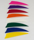 3" shield cut feathers